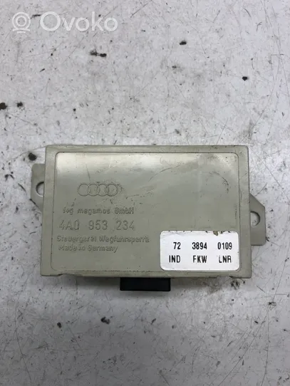 Audi 80 90 S2 B4 Centralina/modulo immobilizzatore 4A0953234