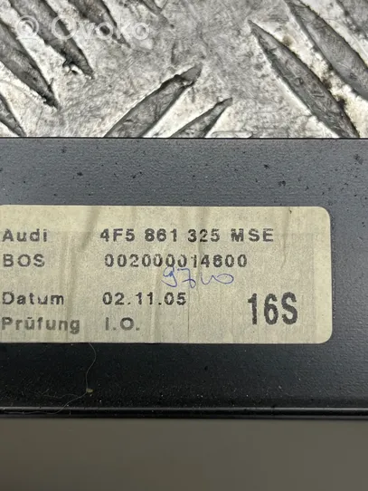 Audi A6 S6 C6 4F Elektrisks aizmugurējā loga aizkars 4F5861325