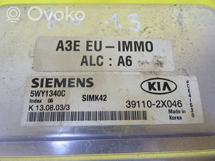 KIA Rio Calculateur moteur ECU 5WY1340C