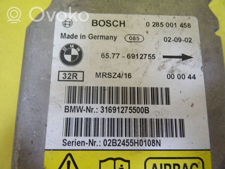 BMW 3 E46 Module de contrôle airbag 0285001458