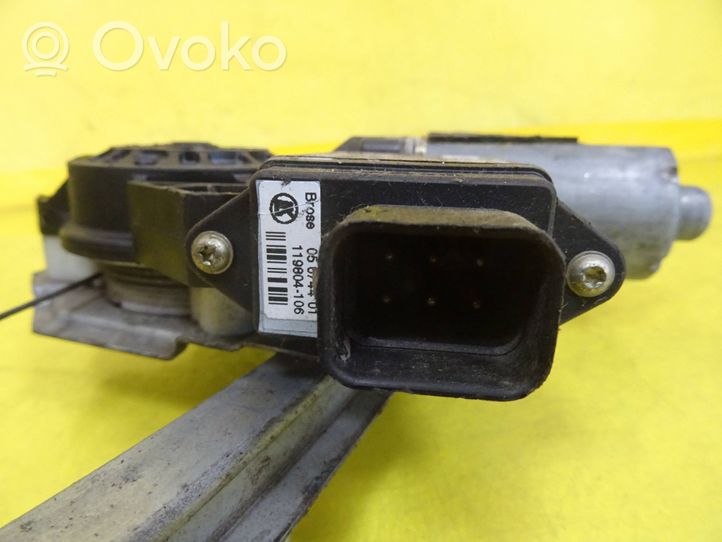 Opel Astra G Mécanisme lève-vitre de porte arrière avec moteur 05074401