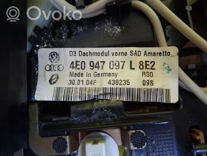 Audi A8 S8 D3 4E Verkleidung Dachhimmel Innenraumbeleuchtung 4E0947097L