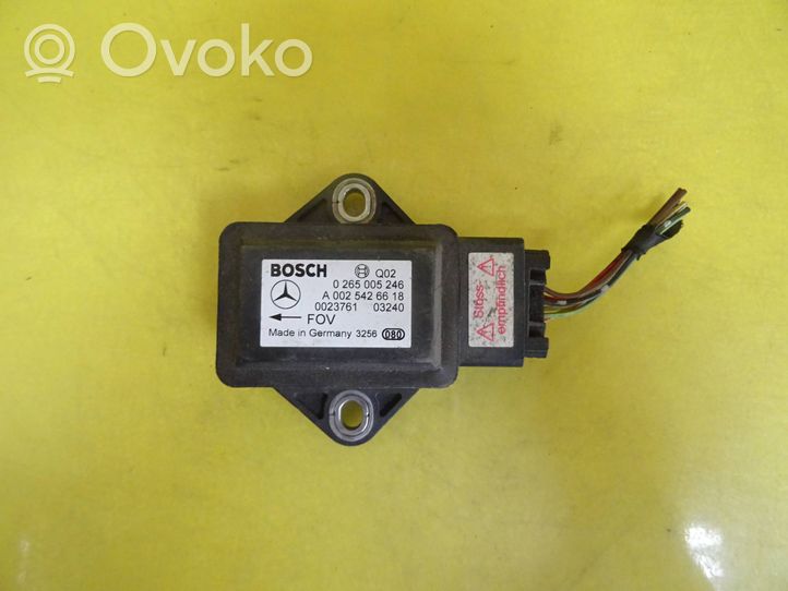 Mercedes-Benz A W169 Sensore di imbardata accelerazione ESP A0025426618