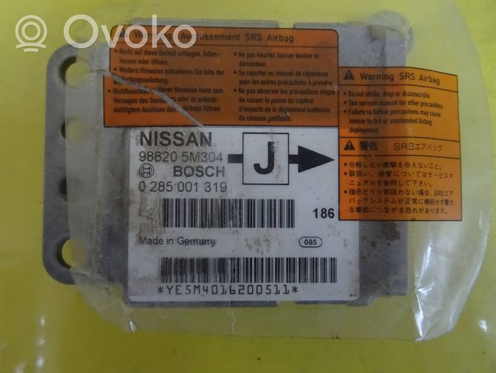 Nissan Almera N16 Module de contrôle airbag 988205M304