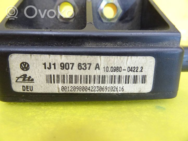 Volkswagen Golf IV ESP acceleration yaw rate sensor 1J0907657A