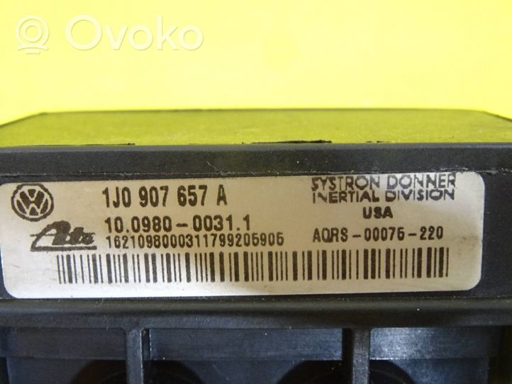 Volkswagen Golf IV ESP acceleration yaw rate sensor 1J0907657A