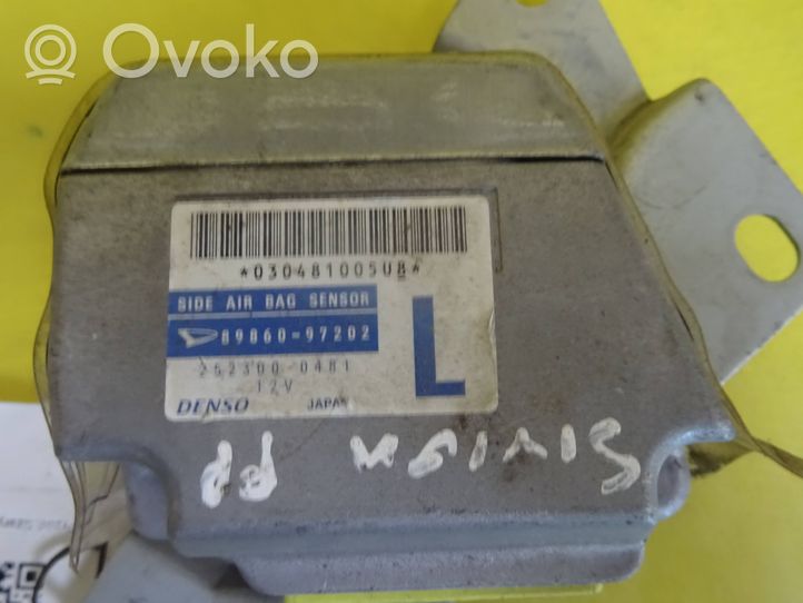 Daihatsu Sirion Module de contrôle airbag 8986097202