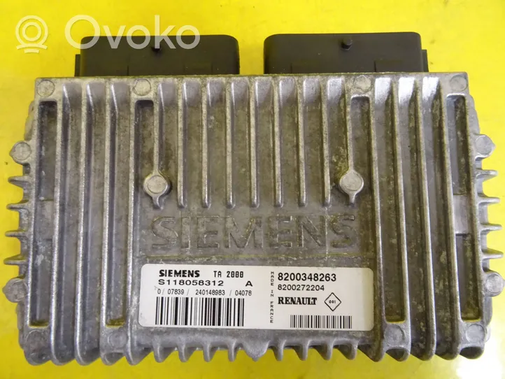 Renault Scenic II -  Grand scenic II Calculateur moteur ECU 8200348263