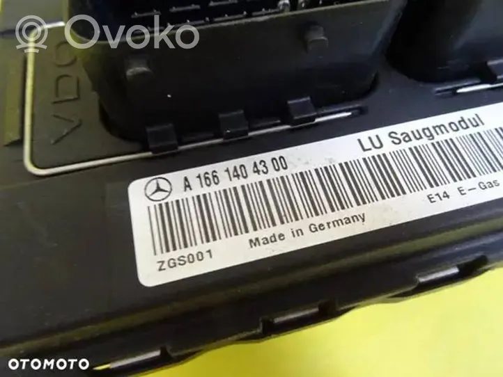 Mercedes-Benz A W168 Sterownik / Moduł ECU A1661500379