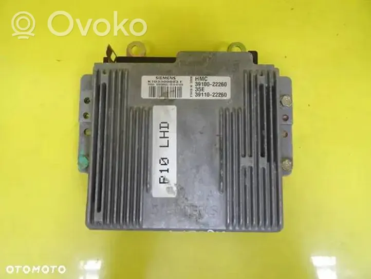 Hyundai Accent Dzinēja vadības bloks 39100-22260