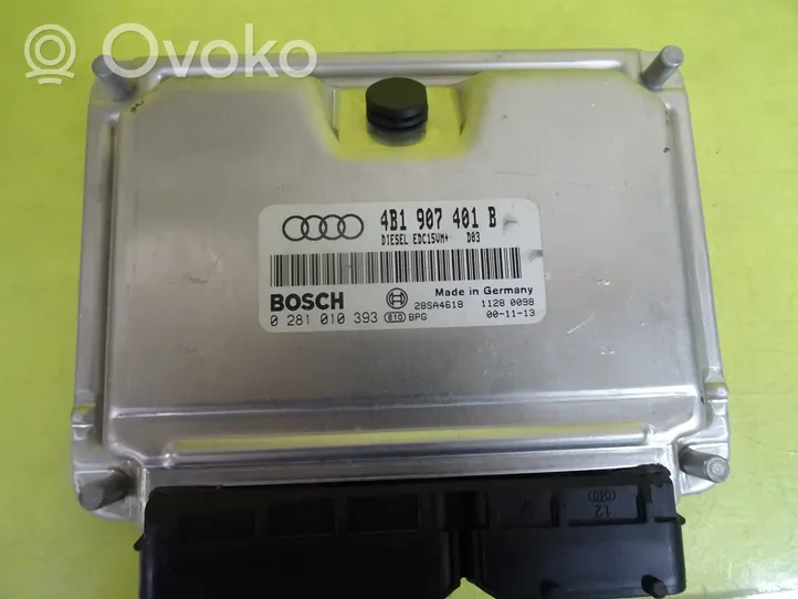 Audi A6 S6 C5 4B Sterownik / Moduł ECU 4B1907401B