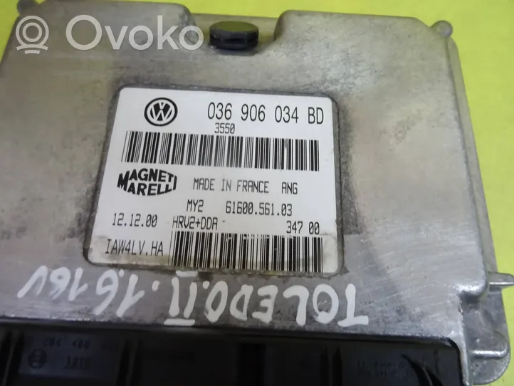 Seat Leon (1M) Calculateur moteur ECU 036906034BD