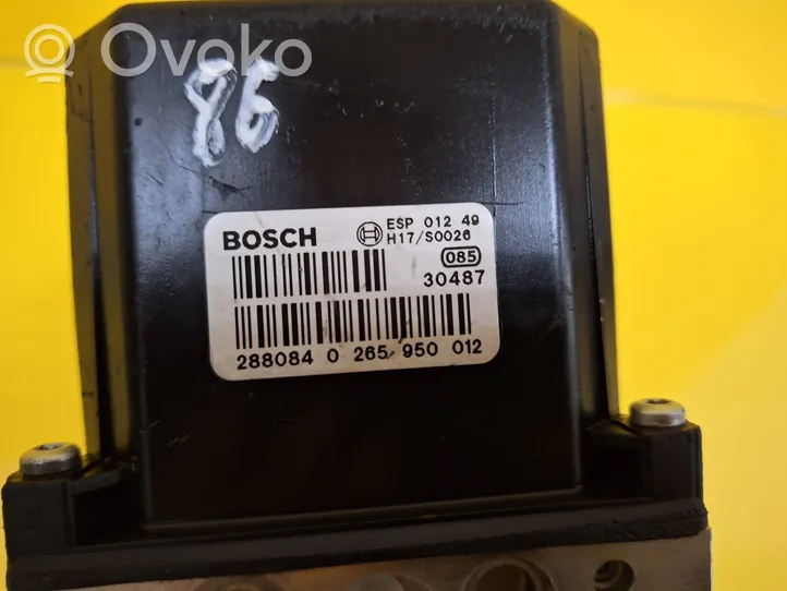 Audi A4 S4 B6 8E 8H Pompe ABS 0265950012