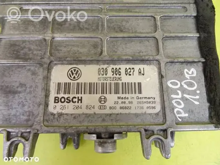 Volkswagen Polo III 6N 6N2 6NF Moottorin ohjainlaite/moduuli 030906027AJ