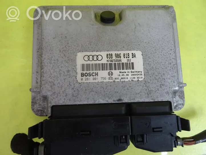 Audi A3 S3 8L Calculateur moteur ECU 038906018BA