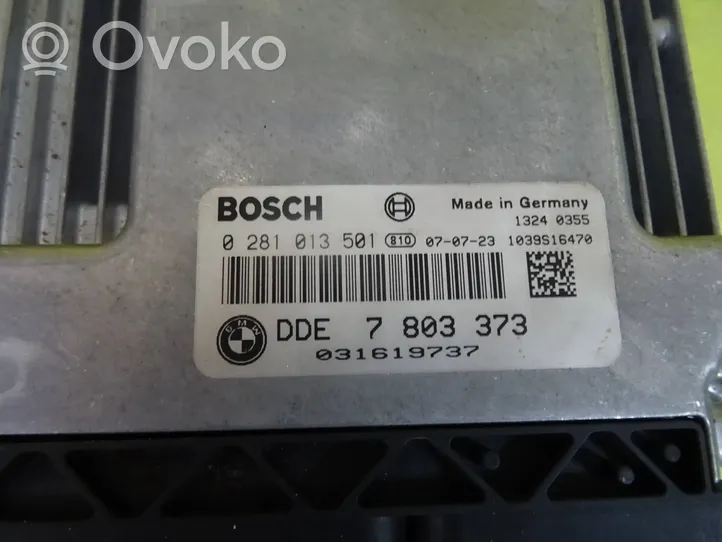 BMW 3 E90 E91 Calculateur moteur ECU 0281013501