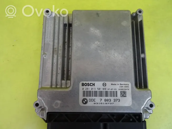 BMW 3 E90 E91 Calculateur moteur ECU 0281013501