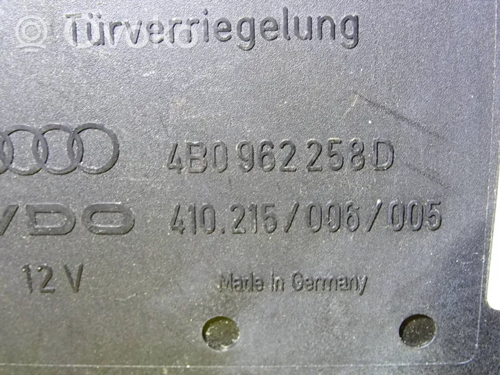 Audi A6 S6 C5 4B Mukavuusmoduuli 4B0962258D