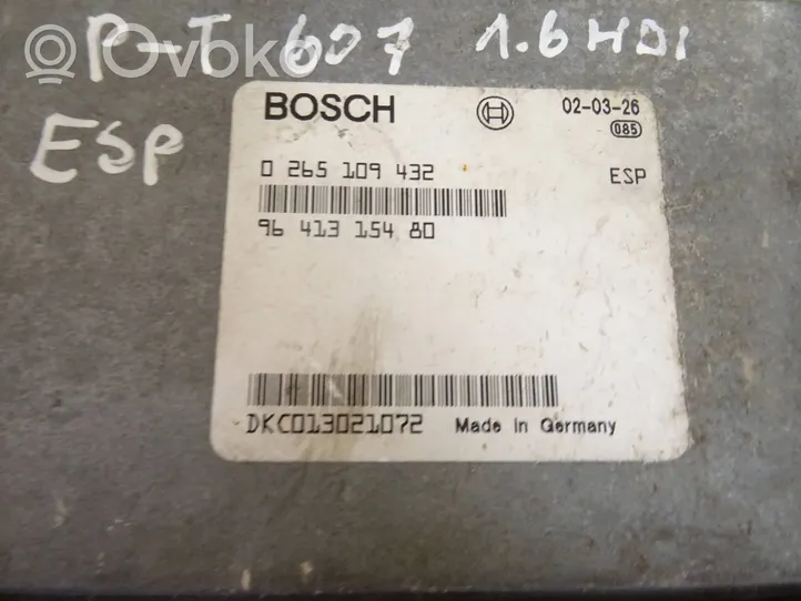 Peugeot 607 Bloc ABS 0265109432