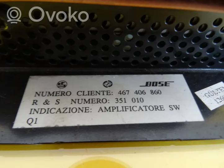Lancia Lybra Amplificateur de son 467406860