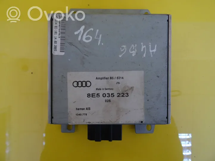 Audi A4 S4 B6 8E 8H Vahvistin 8E5035223