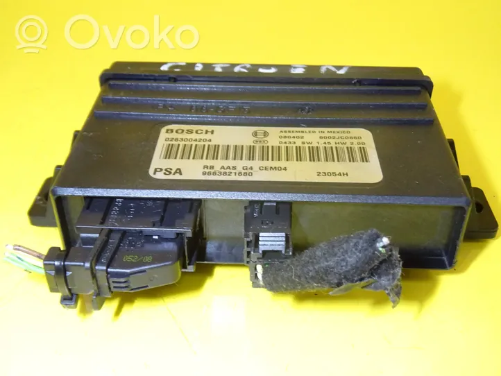 Citroen C3 Parking PDC control unit/module 9663821680