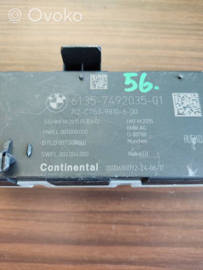 BMW 2 F46 Tailgate/trunk control unit/module 7492035