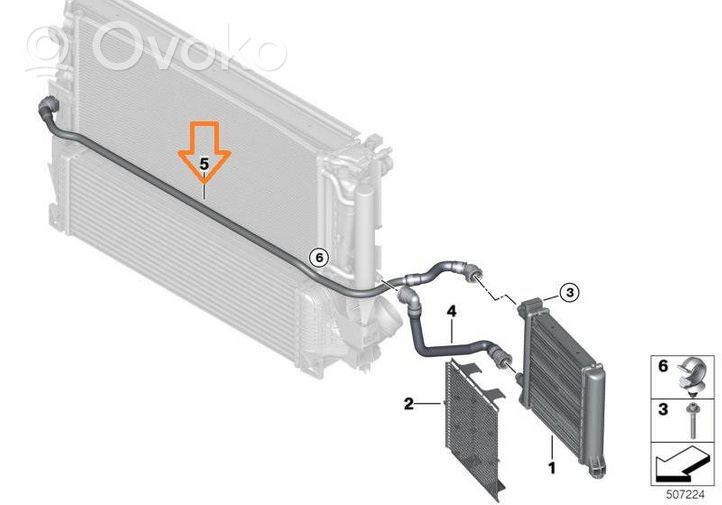 BMW 2 F44 Supporto di montaggio del motore 17277617375