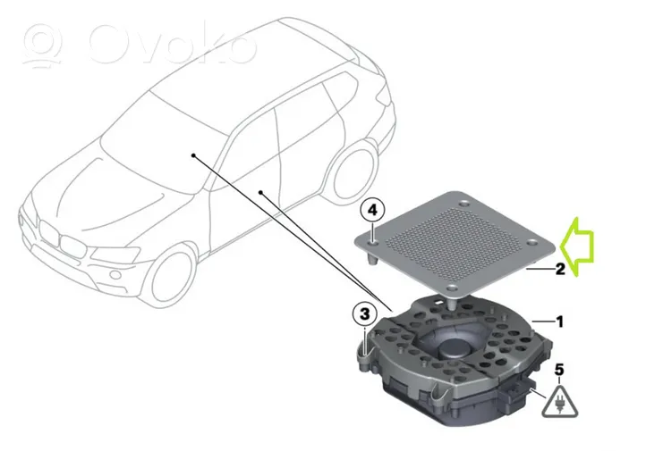 BMW X3 F25 Unité de commande, module téléphone 9186984