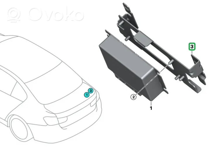 BMW M4 F82 F83 Inna część zawieszenia tylnego 7850554