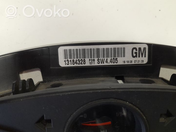 Opel Astra H Geschwindigkeitsmesser Cockpit 110080255037