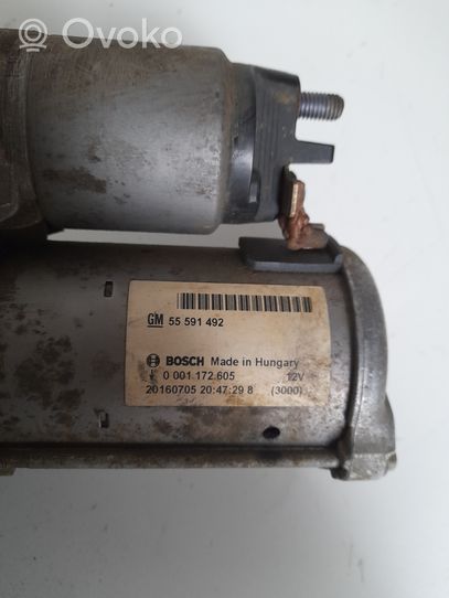 Opel Corsa E Starter motor 55591492