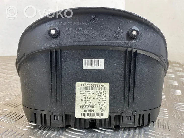 BMW 3 E90 E91 Tachimetro (quadro strumenti) 102535062