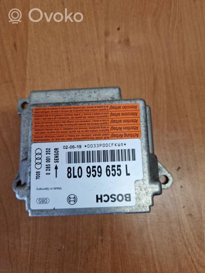 Audi A3 S3 8L Module de contrôle airbag 8L0959655L