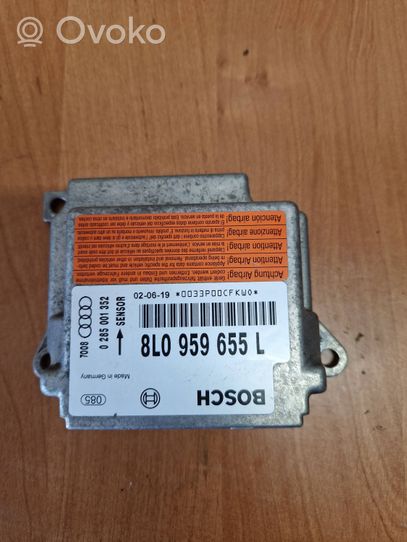 Audi A3 S3 8L Module de contrôle airbag 8L0959655L