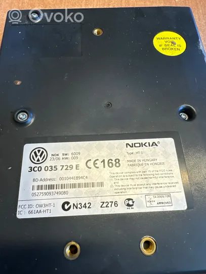 Volkswagen Golf V Sterownik / Moduł sterujący telefonem 3C0035729E