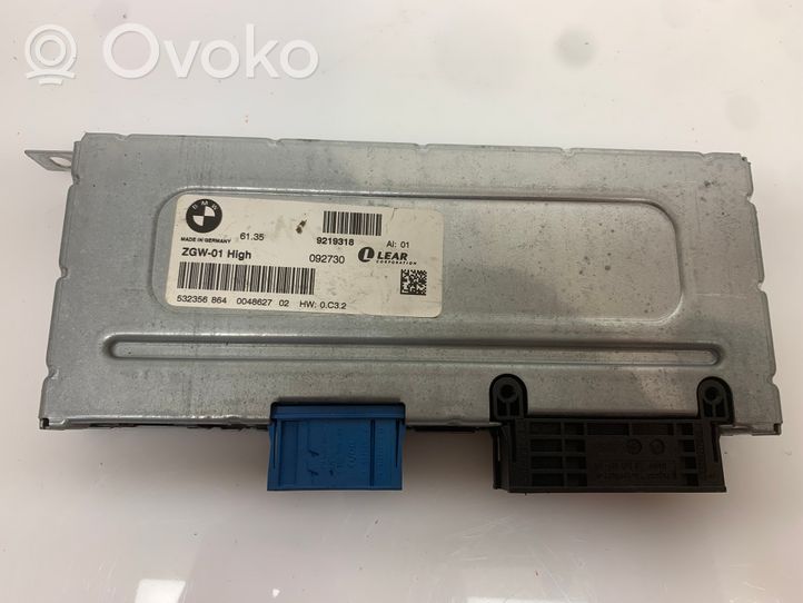 BMW 7 F01 F02 F03 F04 Oven keskuslukituksen ohjausyksikön moduuli 9219318