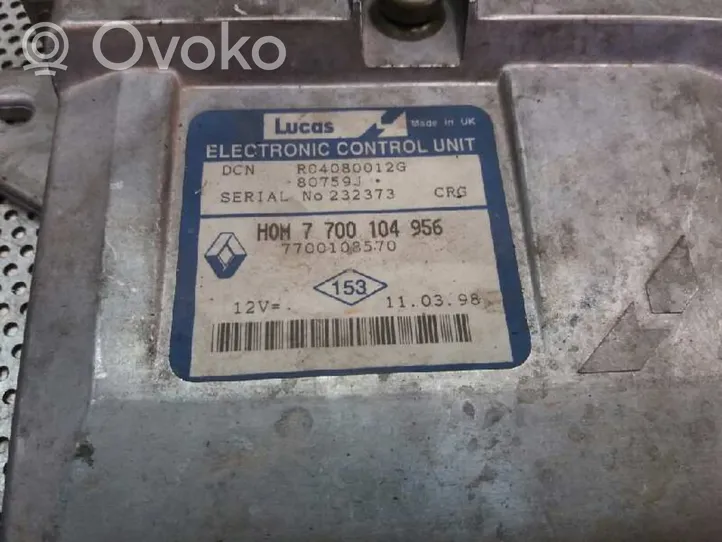 Renault Kangoo I Calculateur moteur ECU 7700108570