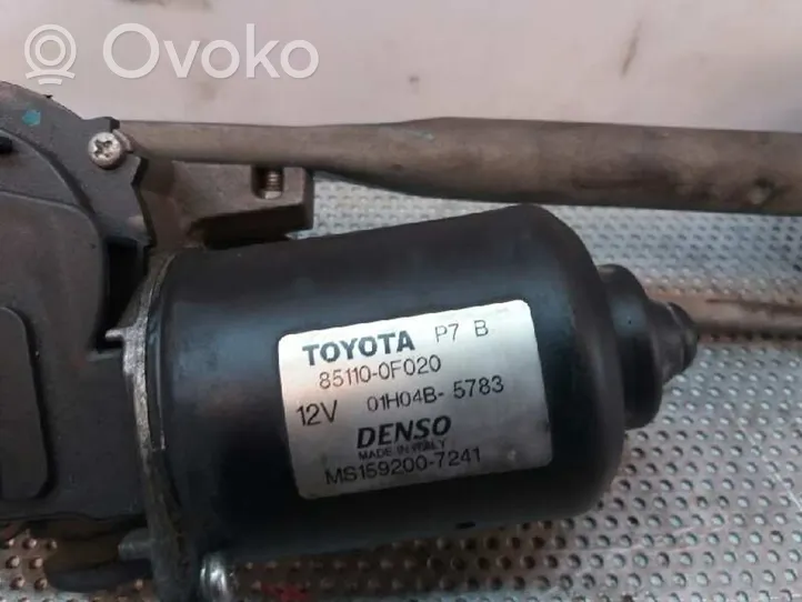 Toyota Corolla Verso AR10 Front wiper linkage and motor 851100F020