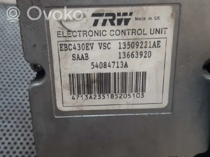 Saab 9-3 Ver2 Pompe ABS 13509221AE