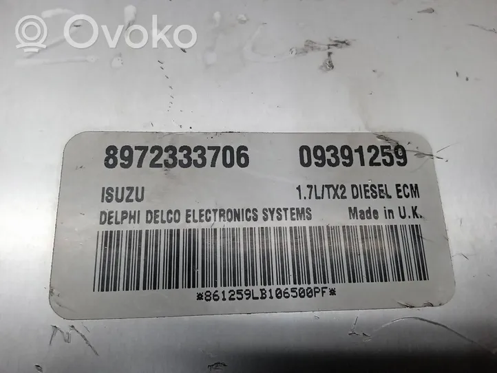 Opel Corsa C Sterownik / Moduł ECU 09391259