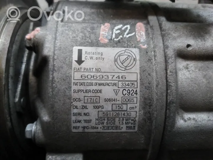 Alfa Romeo Brera Compresor (bomba) del aire acondicionado (A/C)) 60693746