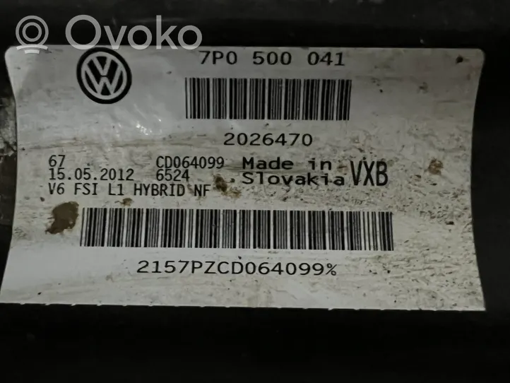 Volkswagen Touareg II Sottotelaio posteriore 7P0500041