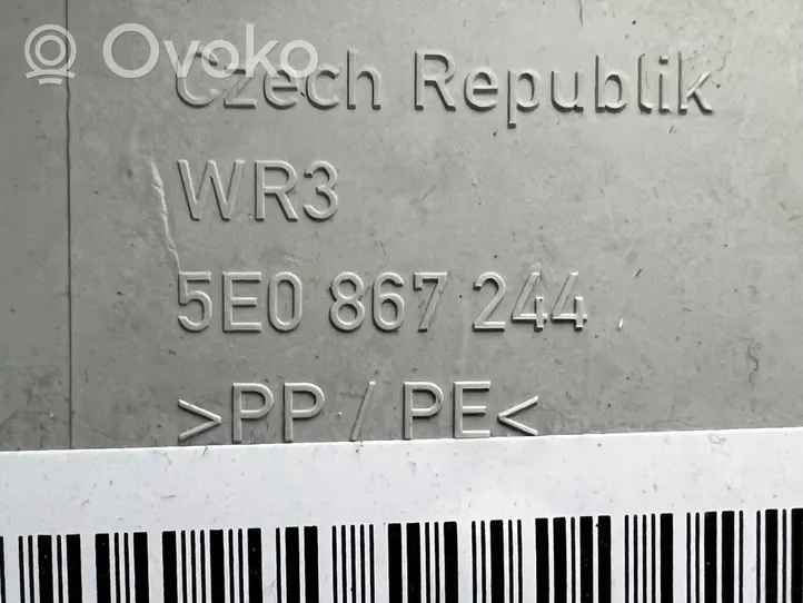 Skoda Octavia Mk3 (5E) Osłona górna słupka / B 5E0867244