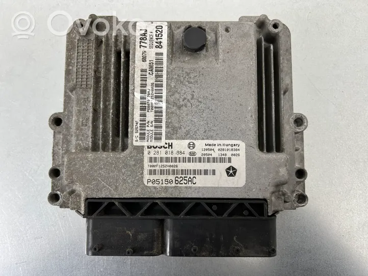 Jeep Grand Cherokee Sterownik / Moduł ECU P05150625AC