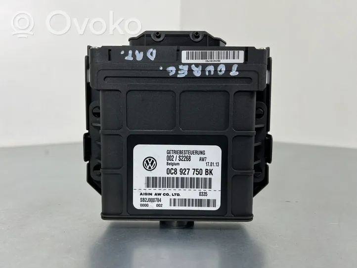 Volkswagen Touareg II Pavarų dėžės valdymo blokas 0C8927750BK