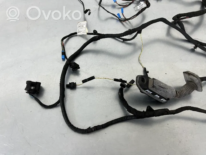 BMW 5 F10 F11 Priekšējo durvju vadu instalācija 9273427