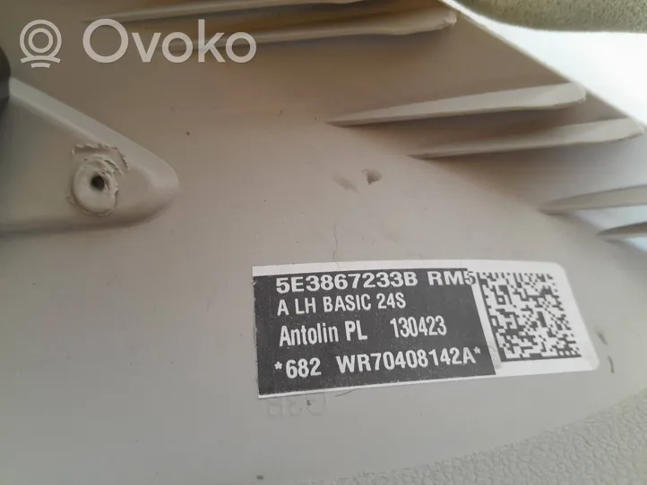Skoda Octavia Mk4 Rivestimento montante (A) 5E3867233B