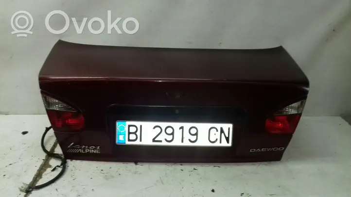 Daewoo Lanos Tylna klapa bagażnika 96228757