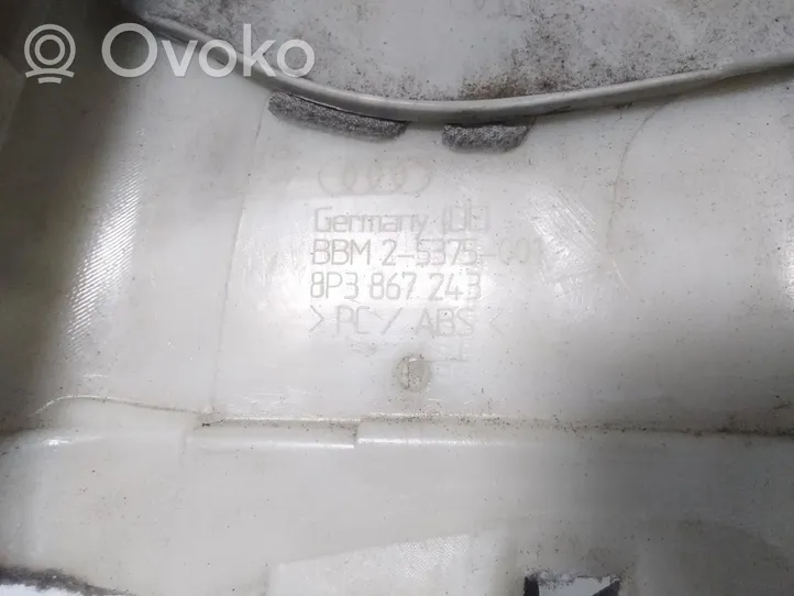 Audi A3 S3 A3 Sportback 8P Listwa wykończeniowa drzwi przesuwanych 8P3867243